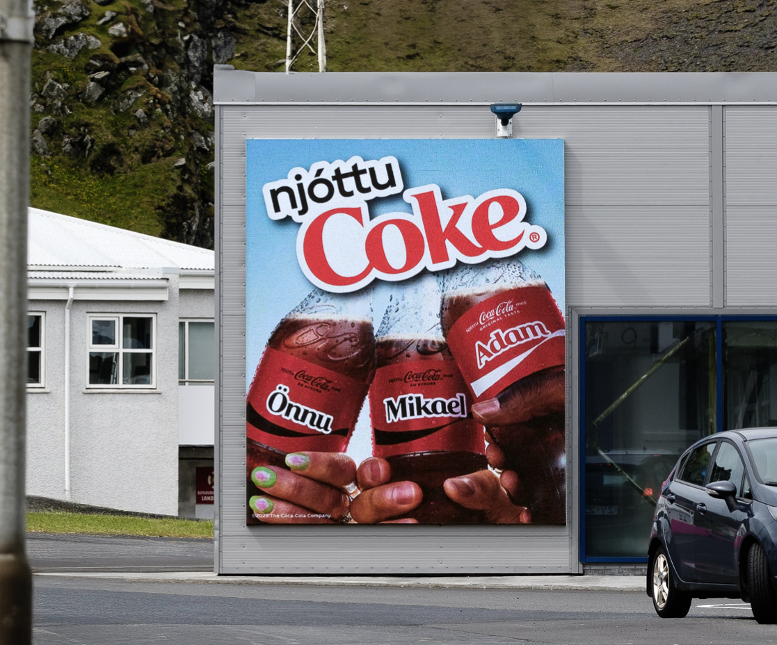 Nýr skjáir í Vestmannaeyjum